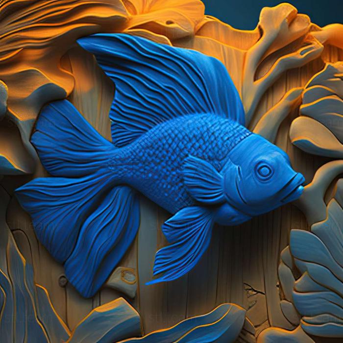 Голубая рыба оранда